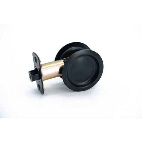 Pocket Door Latch Matte Black Orca Hardware
